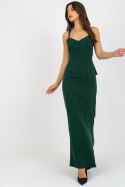 Sukienka Model NU-SK-1668.14P Dark Green - Numero - 38 Sukienka Model NU-SK-1668.14P Dark Green - Numero - 38