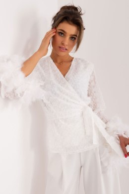 Bluzka Model LK-BZ-509522-1.20 White - Lakerta - L/XL