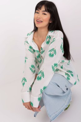Koszula Damska Model LK-KS-509349.04 White/Green - Lakerta - L