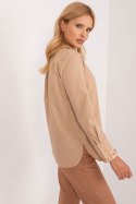 Koszula Damska Model LK-KS-509574.71 Dark Beige - Lakerta - S/M Koszula Damska Model LK-KS-509574.71 Dark Beige - Lakerta - S/M