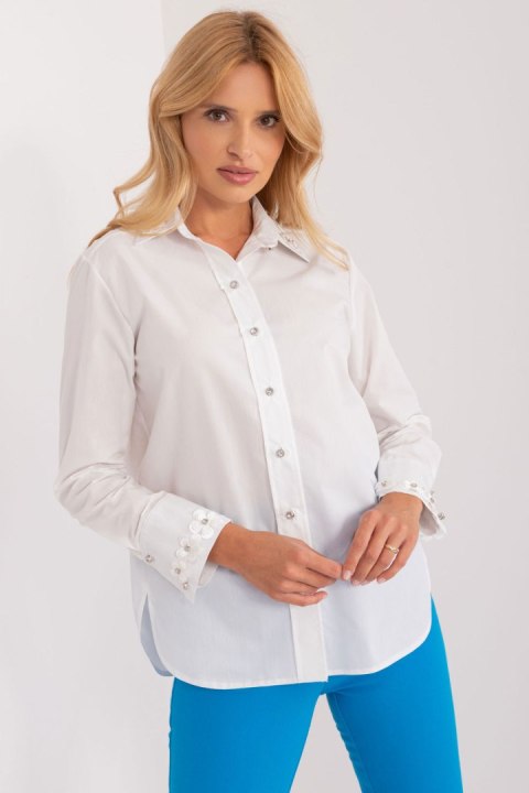 Koszula Damska Model LK-KS-509574.71 White - Lakerta - L/XL