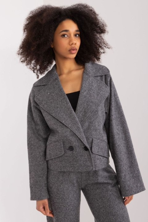 Marynarka Model LK-MA-509562-2.14X Grey/Black - Lakerta - L/XL