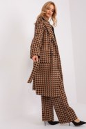 Płaszcz Damski Model LK-PL-509407.96P Camel - Lakerta - L/XL