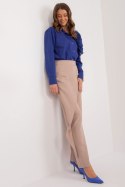 Spodnie Damskie Model LK-SP-509601.26X Dark Beige - Lakerta - 36