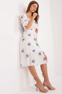 Sukienka Model LK-SK-508964-3.95 White/Blue - Lakerta - 36
