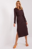 Sukienka Model LK-SK-509447.75P Dark Brown - Lakerta - S/M