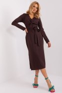 Sukienka Model LK-SK-509456.99 Dark Brown - Lakerta - L/XL