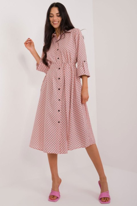 Sukienka Model LK-SK-509673.13 Brzoskwinia - Lakerta - L/XL