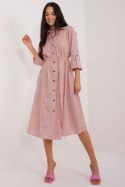 Sukienka Model LK-SK-509673.13 Brzoskwinia - Lakerta - S/M