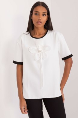 Bluzka Model LK-BZ-509621-2.01X Ecru - Lakerta - L/XL
