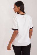 Bluzka Model LK-BZ-509621.83 Ecru - Lakerta - L/XL Bluzka Model LK-BZ-509621.83 Ecru - Lakerta - L/XL