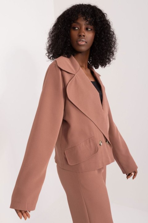 Marynarka Model LK-MA-509578.20 Brown - Lakerta - L/XL