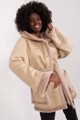 Płaszcz Damski Model LK-KR-509459.96P Beige - Lakerta - M/L