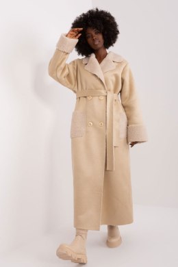 Płaszcz Damski Model LK-PL-509460.00P Beige - Lakerta - S/M