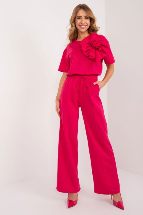 Spodnie Damskie Model LK-SP-509586.39 Fuksja - Lakerta - S/M