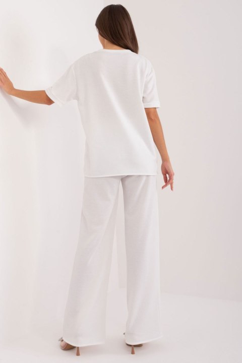 Spodnie Komplet Model LK-KMPL-509679.01X White - Lakerta - S/M Spodnie Komplet Model LK-KMPL-509679.01X White - Lakerta - S/M