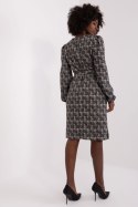 Sukienka Model LK-SK-509474-2.55P Grey/Black - Lakerta - L/XL