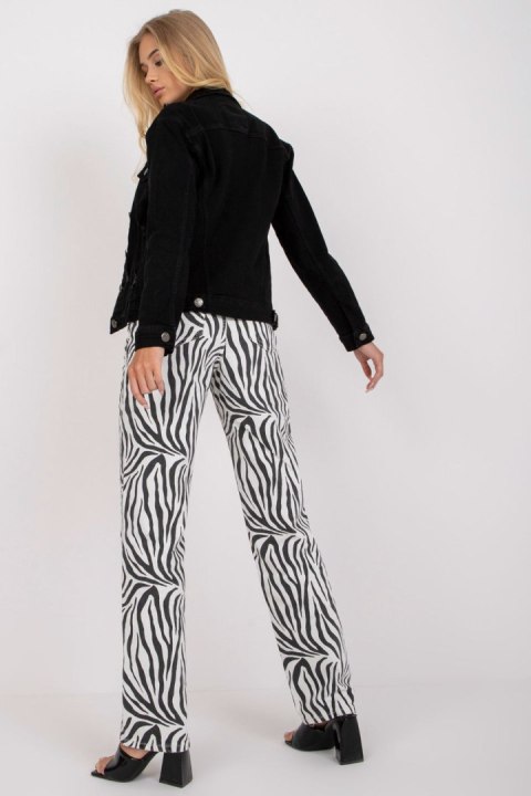 Kurtka Damska Model RO-KR-CKT-4006.16X Black - Rue Paris - XS Kurtka Damska Model RO-KR-CKT-4006.16X Black - Rue Paris - XS