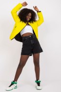 Kurtka Damska Model RV-KR-002.00P Yellow - Rue Paris - S Kurtka Damska Model RV-KR-002.00P Yellow - Rue Paris - S