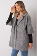 Płaszcz Damski Model CHA-PL-0409.30X Grey - Rue Paris - S/M