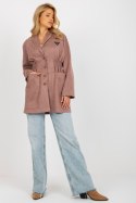 Płaszcz Damski Model LK-PL-509128.19 Dark Pink - Lakerta - uniwersalny