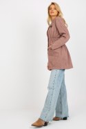 Płaszcz Damski Model LK-PL-509128.19 Dark Pink - Lakerta - uniwersalny