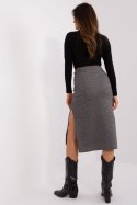 Spódnica Model LK-SD-509400.87P Grey/Black - Lakerta - L Spódnica Model LK-SD-509400.87P Grey/Black - Lakerta - L