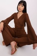 Spodnie Komplet Model LK-KMPL-509329.12 Brown - Lakerta - S/M Spodnie Komplet Model LK-KMPL-509329.12 Brown - Lakerta - S/M