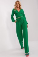 Spodnie Komplet Model LK-KMPL-509329.12 Green - Lakerta - S/M Spodnie Komplet Model LK-KMPL-509329.12 Green - Lakerta - S/M