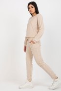 Spodnie Komplet Model RV-KMPL-6083.05 Light Beige - Rue Paris - M