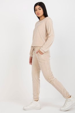Spodnie Komplet Model RV-KMPL-6083.05 Light Beige - Rue Paris - M