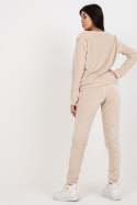 Spodnie Komplet Model RV-KMPL-6083.05 Light Beige - Rue Paris - M