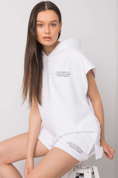 Spodnie Komplet Model RV-KMPL-6702.31 White - Rue Paris - S/M Spodnie Komplet Model RV-KMPL-6702.31 White - Rue Paris - S/M