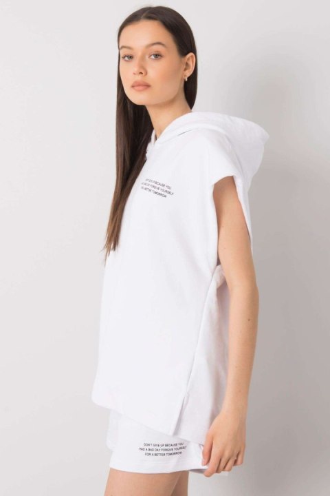 Spodnie Komplet Model RV-KMPL-6702.31 White - Rue Paris - S/M Spodnie Komplet Model RV-KMPL-6702.31 White - Rue Paris - S/M