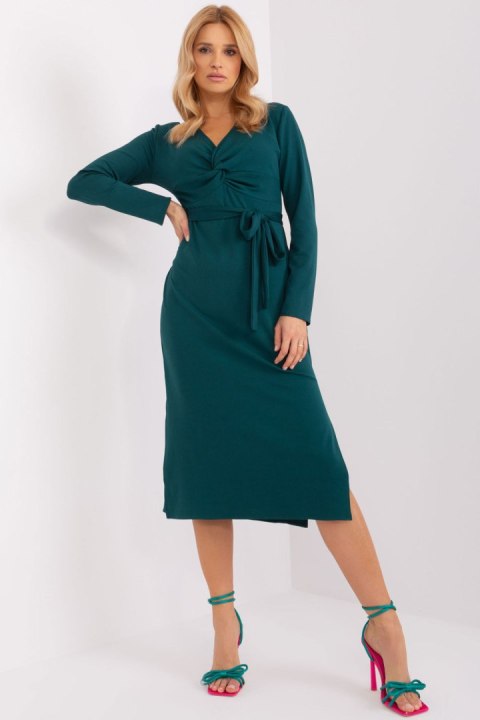 Sukienka Model LK-SK-509456.99 Dark Green - Lakerta - S/M Sukienka Model LK-SK-509456.99 Dark Green - Lakerta - S/M