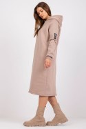 Sukienka Model RV-SK-7463.24X Beige - Rue Paris - S/M Sukienka Model RV-SK-7463.24X Beige - Rue Paris - S/M