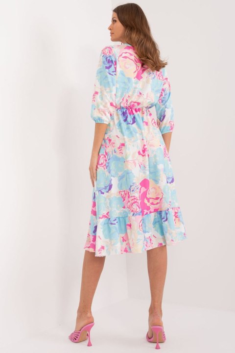 Sukienka Model WN-SK-704-1.10X Light Blue - Rue Paris - M Sukienka Model WN-SK-704-1.10X Light Blue - Rue Paris - M