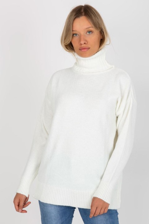 Sweter Damski Model LC-SW-0331.89P White - Rue Paris - uniwersalny