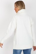 Sweter Damski Model LC-SW-0331.89P White - Rue Paris - uniwersalny