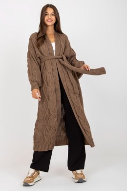 Sweter Kardigan Model LC-SW-8020.16P Brown - Rue Paris - uniwersalny