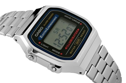Zegarek CASIO Vintage A168WA-1WCR + BOX Zegarek CASIO Vintage A168WA-1WCR + BOX