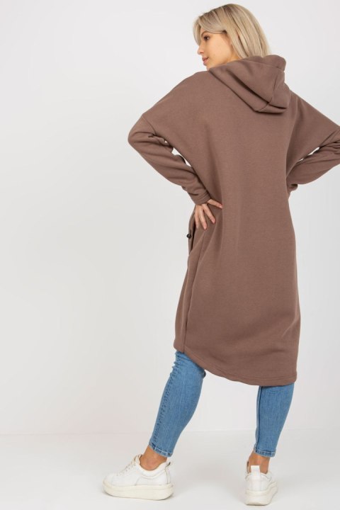 Bluza Damska Model RV-BL-4858-1.99P Brown - Rue Paris - L/XL Bluza Damska Model RV-BL-4858-1.99P Brown - Rue Paris - L/XL