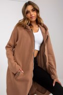 Bluza Damska Model RV-BL-4858-1.99P Light Brown - Rue Paris - S/M Bluza Damska Model RV-BL-4858-1.99P Light Brown - Rue Paris - S/M