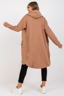 Bluza Damska Model RV-BL-4858-1.99P Light Brown - Rue Paris - S/M Bluza Damska Model RV-BL-4858-1.99P Light Brown - Rue Paris - S/M