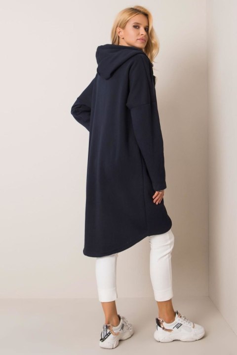 Bluza Damska Model RV-BL-4858-1.99P Navy - Rue Paris - S/M Bluza Damska Model RV-BL-4858-1.99P Navy - Rue Paris - S/M