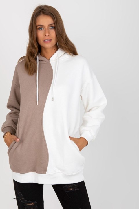 Bluza Damska Model RV-BL-8233.32X White/Beige - Rue Paris - S/M