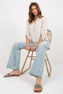 Bluzka Model WN-KS-VE51.30X Light Beige - Rue Paris - s Bluzka Model WN-KS-VE51.30X Light Beige - Rue Paris - s