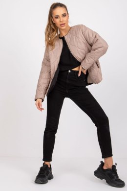 Kurtka Damska Model RV-KR-002.00P Dark Beige - Rue Paris - L