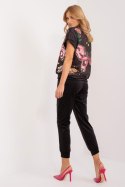 Spodnie Komplet Model DHJ-KMPL-8899.00X Black - Rue Paris - uniwersalny Spodnie Komplet Model DHJ-KMPL-8899.00X Black - Rue Paris - uniwersalny