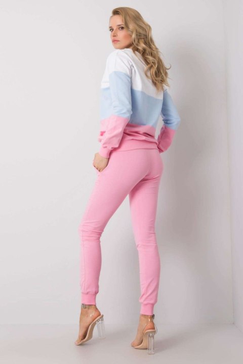Spodnie Komplet Model RV-KMPL-5971.05 Pink - Rue Paris - S Spodnie Komplet Model RV-KMPL-5971.05 Pink - Rue Paris - S